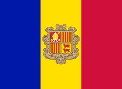 Andorra Drapeau