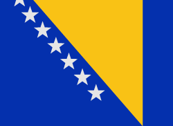 Bosnia and Herzegovina ธง