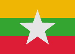 Myanmar Drapeau
