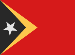 East Timor झंडा