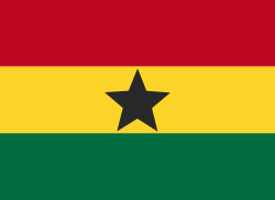 Ghana bandera