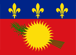 Guadeloupe bandera