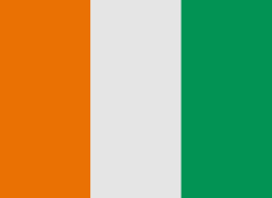 Ivory Coast Flagge