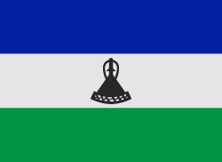 Lesotho флаг