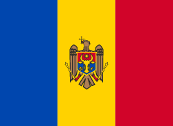 Moldova ธง