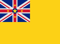 Niue 旗帜