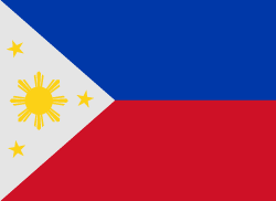 Philippines bayrak