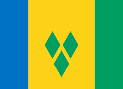Saint Vincent and the Grenadines Drapeau