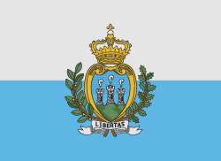 San Marino bayrak