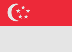 Singapore bandera