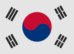 South Korea Flagge