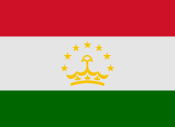 Tajikistan bandera