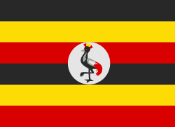 Uganda झंडा