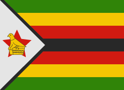 Zimbabwe Drapeau