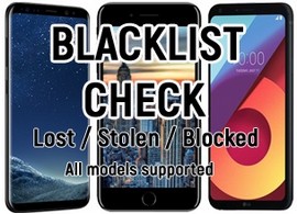 Black List Checker - obraz wiadomości na imei.info