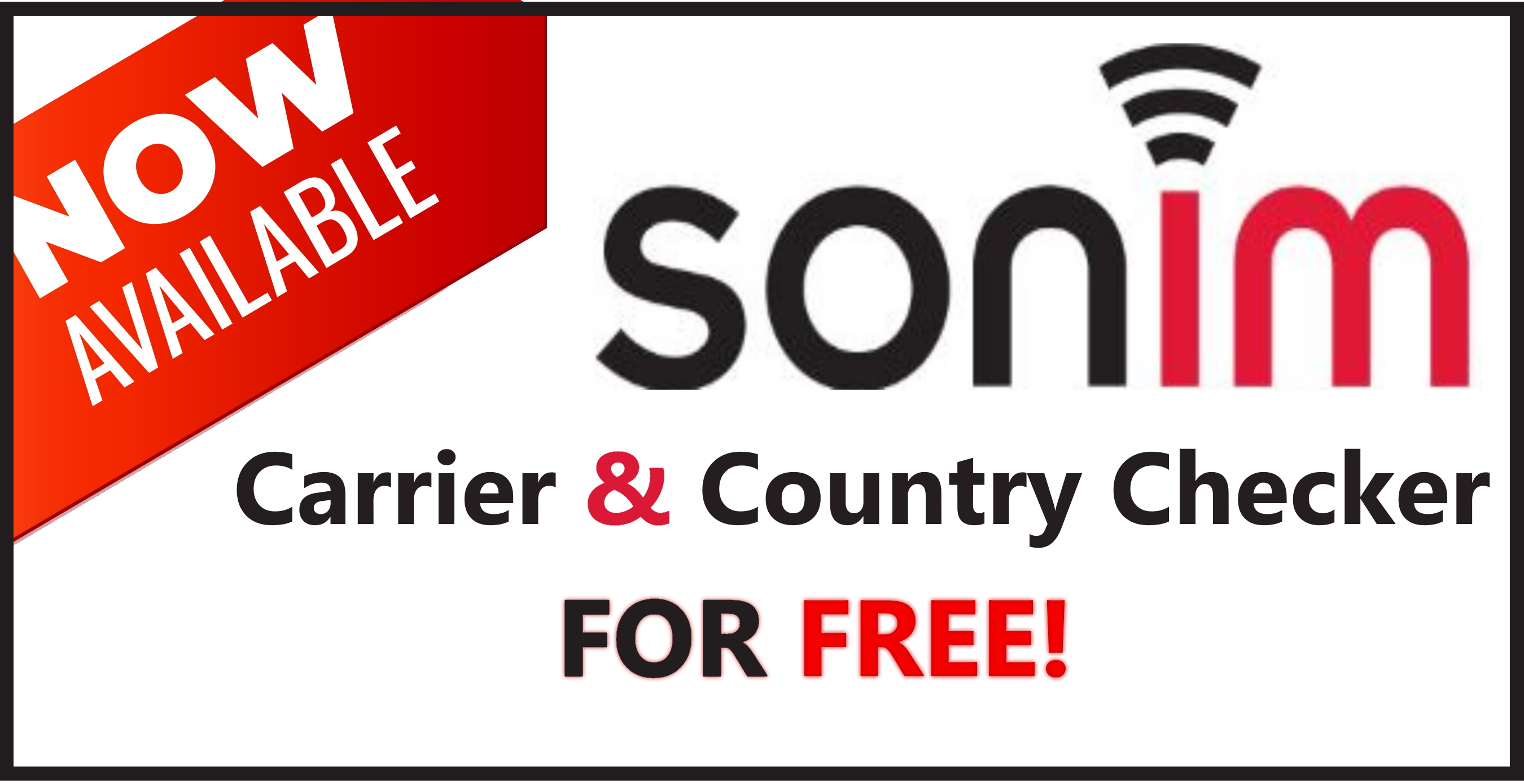 SONIM Carrier & Country Checker jest już dostępny! - obraz wiadomości na imei.info