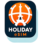 Holiday eSIM World 标志