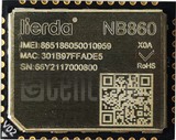 Verificación del IMEI  LIERDA NB860 en imei.info