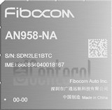 Verificação do IMEI FIBOCOM AN958-NA em imei.info