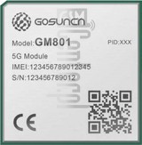 Verificación del IMEI  GOSUNCN GM801 en imei.info