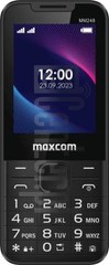 Проверка IMEI MAXCOM Classic MM248 4G на imei.info
