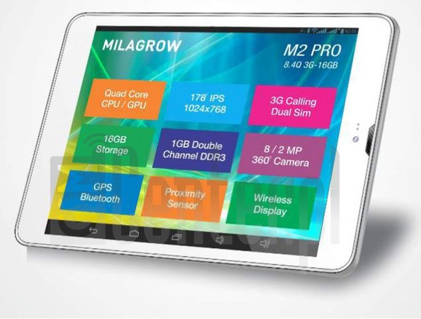 Sprawdź IMEI MILAGROW M2Pro 3G 16GB na imei.info