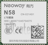 IMEI-Prüfung NEOWAY N58-EA auf imei.info