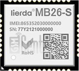ตรวจสอบ IMEI LIERDA MB26 บน imei.info