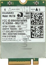 IMEI चेक HP MU736 imei.info पर