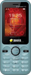 Skontrolujte IMEI DUOSS S18 Power 410 na imei.info