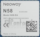 ตรวจสอบ IMEI NEOWAY N58-CA บน imei.info