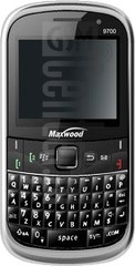 ตรวจสอบ IMEI MAXWOOD 9700 บน imei.info