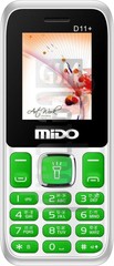 ตรวจสอบ IMEI MIDO D11 บน imei.info