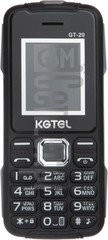 ตรวจสอบ IMEI KGTEL GT-20 บน imei.info