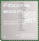 Verificação do IMEI FIBOCOM MC619-EU em imei.info