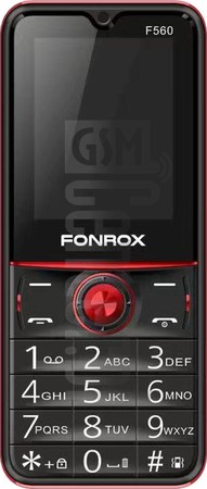 Sprawdź IMEI FONROX F560 na imei.info