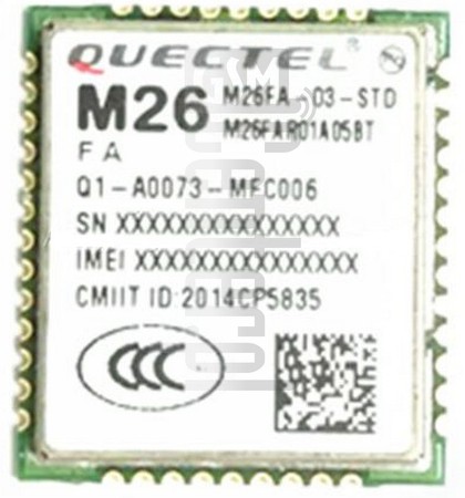IMEI Check QUECTEL M26 on imei.info