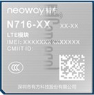 IMEI चेक NEOWAY N716 imei.info पर