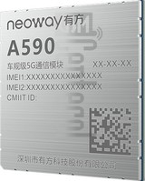 Kontrola IMEI NEOWAY A590 na imei.info