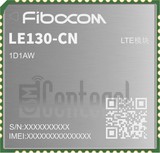 Verificação do IMEI FIBOCOM LE130-CN em imei.info