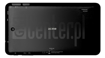 Sprawdź IMEI ACME TB709-3G na imei.info