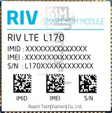 ตรวจสอบ IMEI RIV L170 บน imei.info