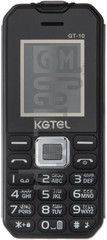 ตรวจสอบ IMEI KGTEL GT-10 บน imei.info