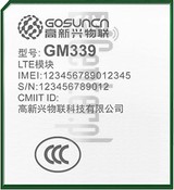 Verificación del IMEI  GOSUNCN GM339 en imei.info