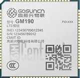 IMEI Check GOSUNCN GM190 on imei.info