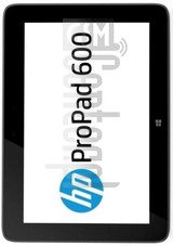 Sprawdź IMEI HP ProPad 600 G1 na imei.info