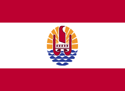 French Polynesia flaga