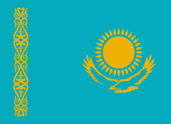 Kazakhstan bandera