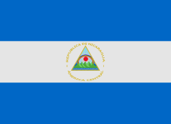 Nicaragua झंडा