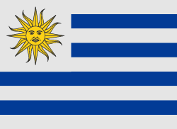 Uruguay झंडा